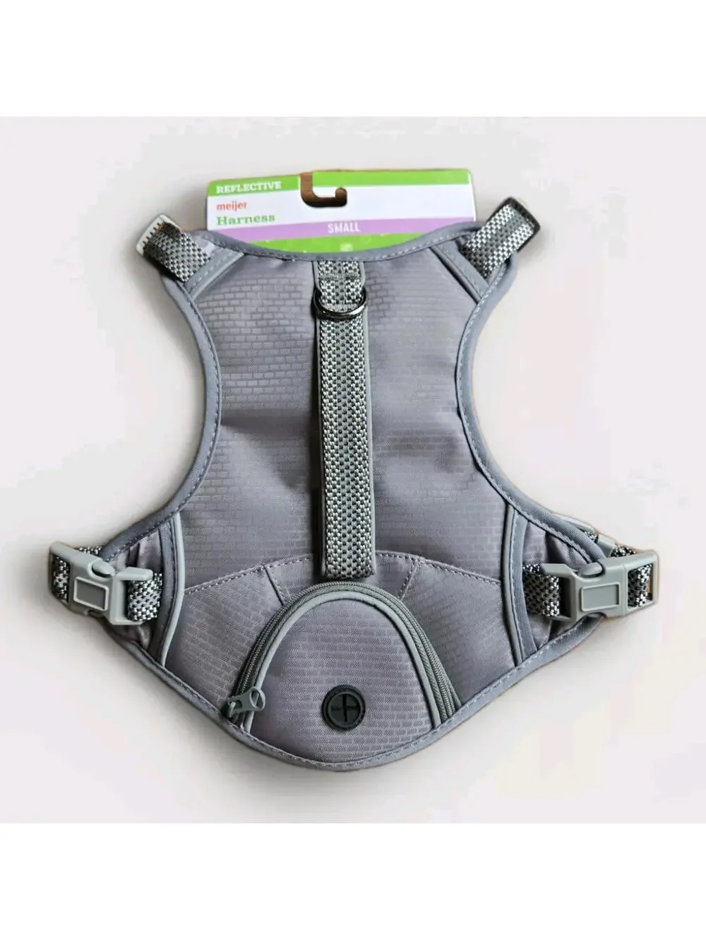 Meijer Multifunction Dog Harness Gray Small S 17